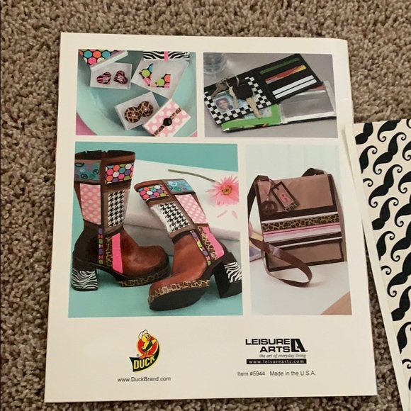 Duct tape crafts with duct tape sheets - Picture 3 of 4